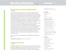 Tablet Screenshot of mediendidaktik.org